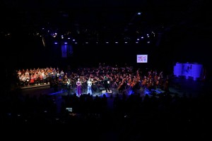 Novomeški simfoniki tradicionalno nastopili pred polno dvorano