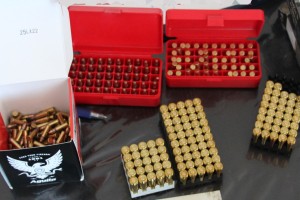 Krški policisti nasilnežu zasegli več kosov orožja in naboje