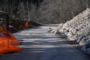 Sanacija nevarnega odseka skale Beli pesek na Bohorju