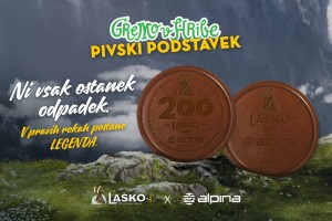 Dan Zemlje: Laško in Alpina predstavila pivske podstavke s trajnostno noto