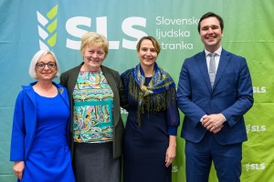 Ženska na vrhu SLS: Zakaj Tini Bregant ni čestital Janša