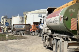 V Gazo pripeljali prvo gorivo po 130 dneh