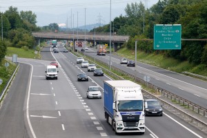 Danes zvečer bo popolnoma zaprt del tega prometnega razcepa, obnova bo potekala do ponedeljka zjutraj