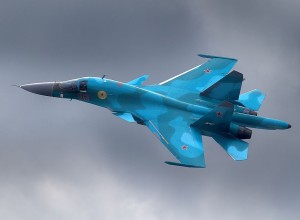 Nad Japonskim morjem trčila ruska lovca Suhoj 34