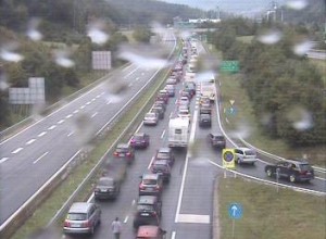 Kilometrski zastoji na slovenskih avtocestah