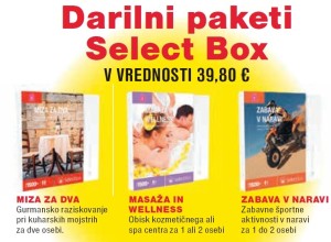 Naročite se na Reporter in prejmite darilni paket Select Box v vrednosti 39,80 EUR