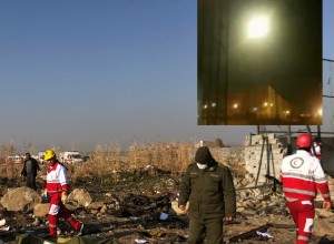 Iran: Na ukrajinsko letalo smo izstrelili dve raketi
