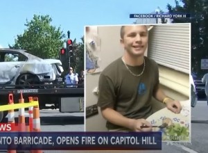 Samomor pred ameriškim kongresom: zaletel se je v barikado, streljal v zrak in se ubil