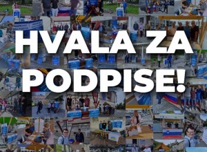 Janša: SDS zbrala dovolj podpisov za zahteve za tri referendume