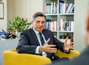 Pirc Musar podpira Pahorjevo kandidaturo za položaj posebnega odposlanca EU