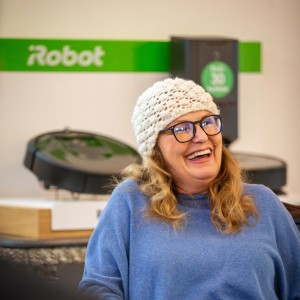 Zvezdano Mlakar je Roomba povsem prevzela