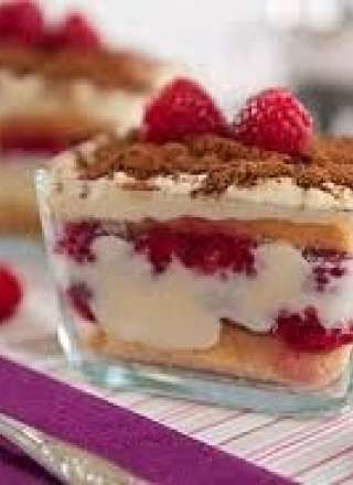 Dobra kuha: Tiramisu z malinami
