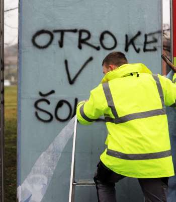 protest, šole