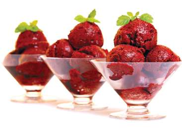 Višnjev sorbet