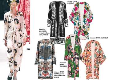 Ščepec eksotike: kimono!