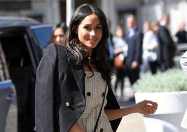 Obožujemo slog Meghan Markle in črno-belo eleganco
