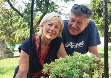 Rosvita Pesek in njen partner: Zaznala sta čas za spremembo