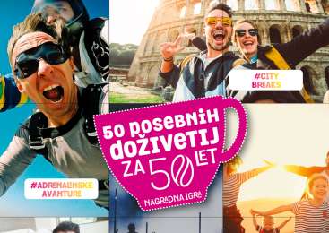50 posebnih doživetij za 50 let
