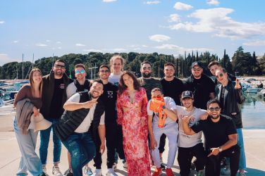 Spontano snemanje in veselo druženje