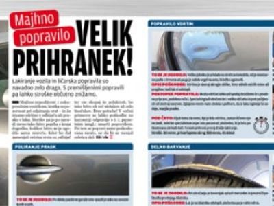 Majhno popravilo, velik prihranek!