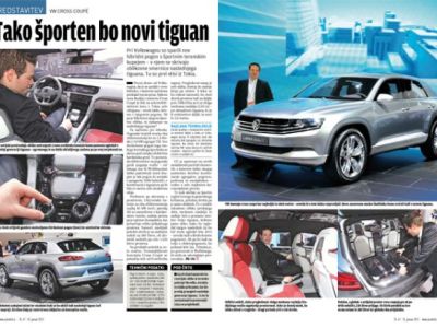 Cross coupé bi lahko bil novi tiguan
