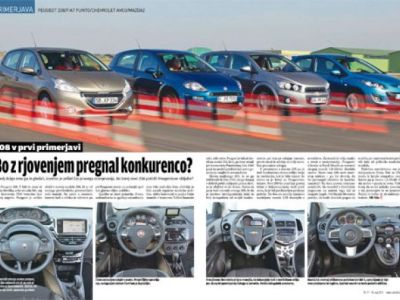 Novi 208 v prvi primerjavi