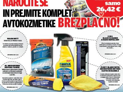 Darilo za nove naročnike na Auto Bild