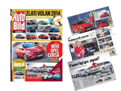 Auto Bild Slovenija - avgust 2014