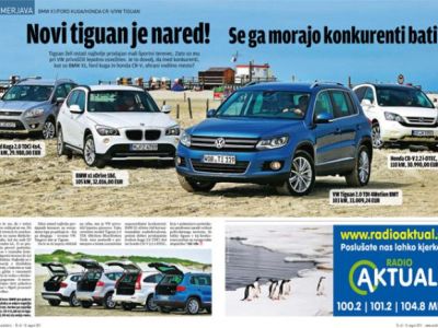 Novi tiguan je nared – se ga morajo konkurenti bati?