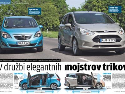 Novi B-max boljši od merive?
