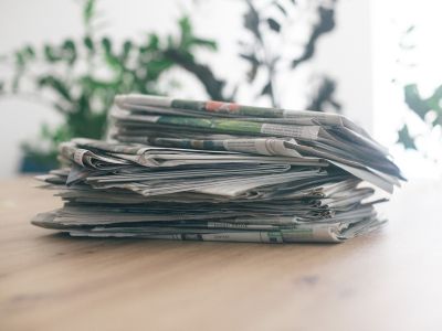 simbolična, časopis, novine, stari-papir