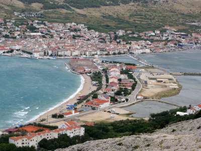 otok Pag morje hrvaška