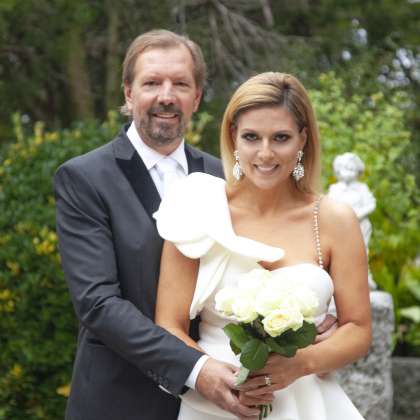 Gianni Rijavec in Patricija Simonič sta se poročila.