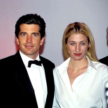 John Kennedy Jr. in Carolyn Bessette Kennedy