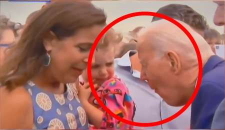VIDEO - Biden želel poljubiti majhno deklico