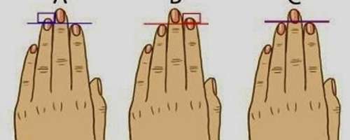 Kaj dolžina prstov na roki pove o vas?