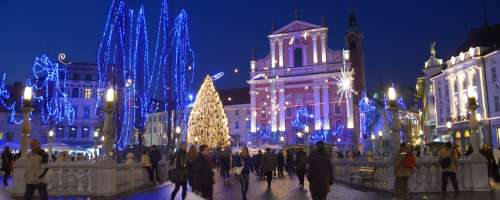 V Ljubljani začetek božičnega dogajanja