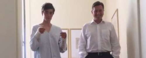 Pahorjev sin doživel nesrečo, predsednik povedal svoje