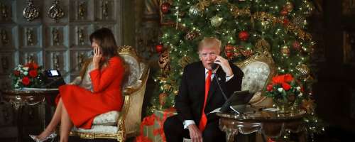 FOTO: Melania in Donald Trump v težavah