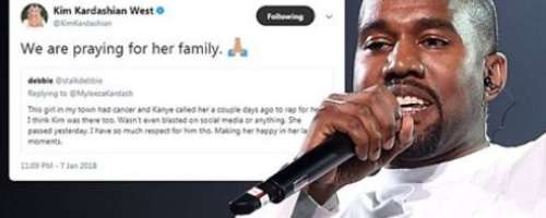 Kanye West zapel umirajočemu dekletu