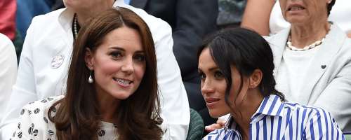 Princ Harry in Meghan Markle presenetila Kate Middleton