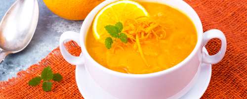Naj zadiši: Bučna juha s pomarančno
