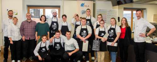 Mladi kuharji navdušili na tekmovanju Kralj kuharjev