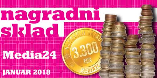 Nagradni sklad Media24 - JANUAR 2018