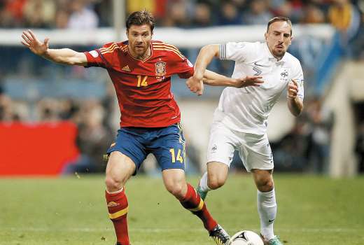 xabi alonso franck ribery