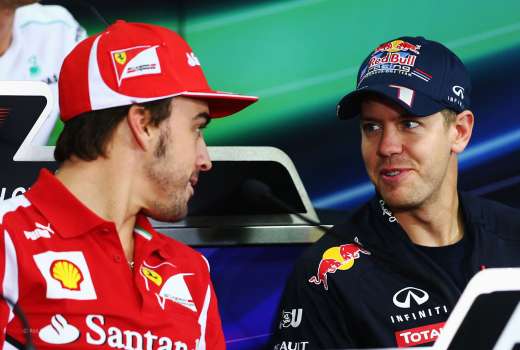 alonso vettel