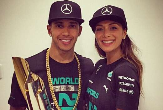 Nicole Scherzinger Lewis hamilton vszi