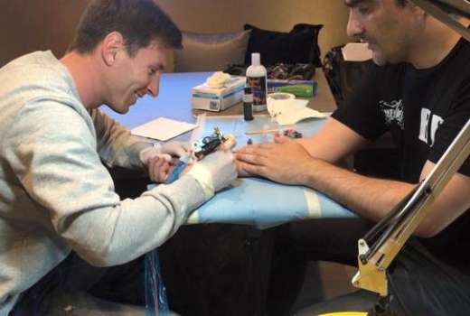 messi tatu 2