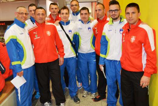 slovenija srbija SP 2015 kegljanje