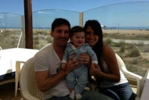 Lionel Messi: Pokazal sina Thiaga